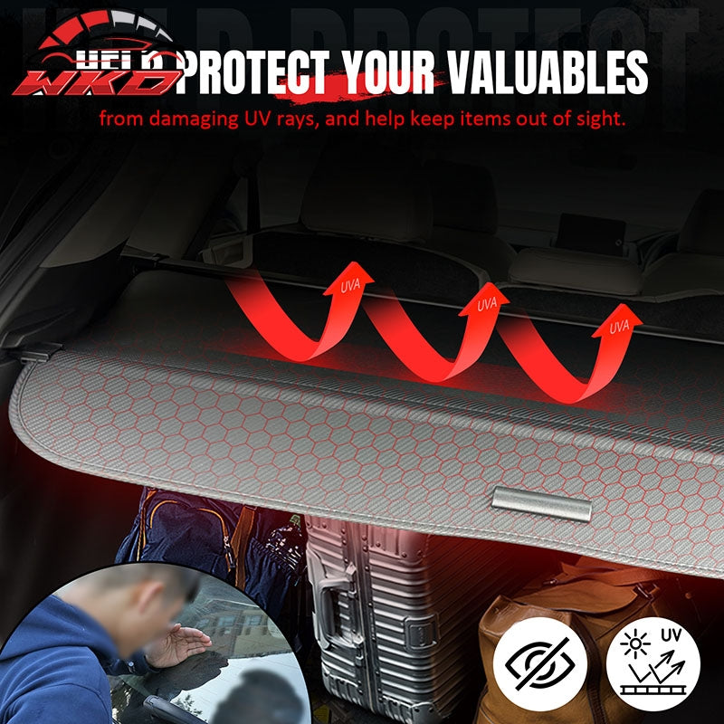 Wholesale 24-26 Honda Prologue & Chevrolet Blazer EV Cargo Cover Carbon Fiber Texture - Wikond Auto