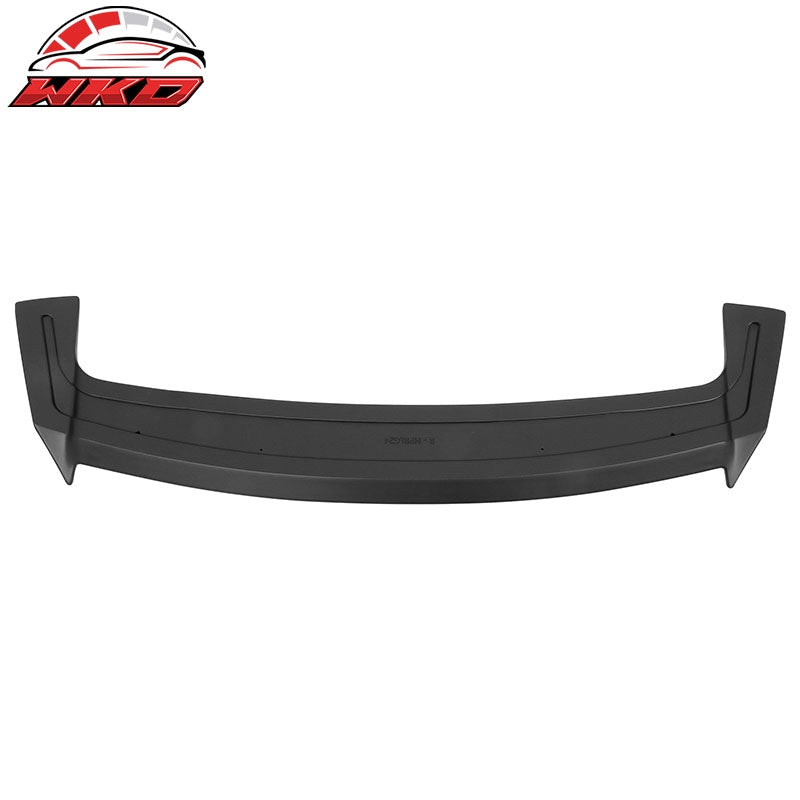 Fits 24-26 Honda Prologue IKON Rear Middle Wing+ Roof Spoiler Matte Black ABS