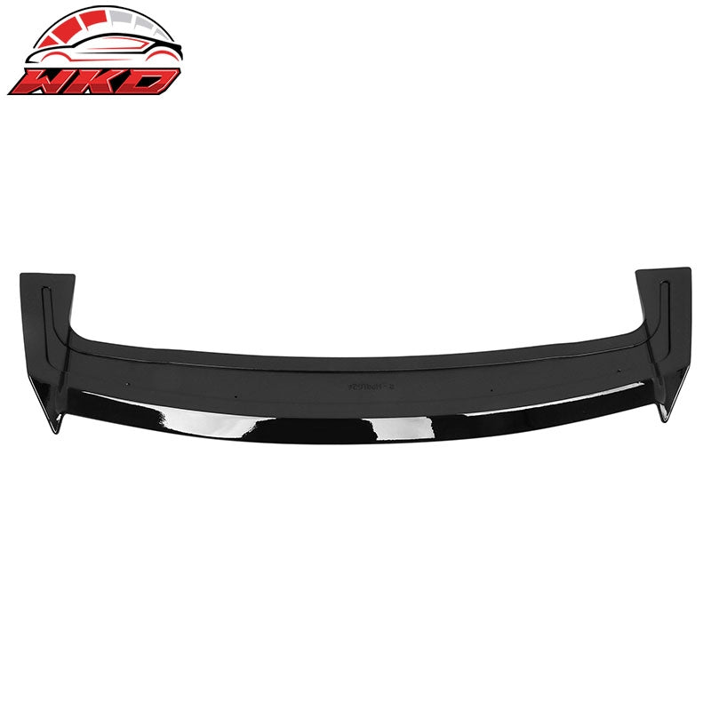 Fits 24-26 Honda Prologue IKON Rear Middle Wing+ Roof Spoiler Gloss Black ABS