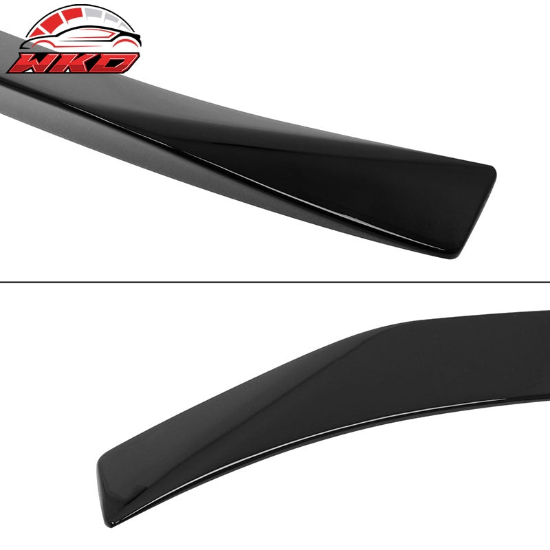 Fits 24-26 Honda Prologue IKON Rear Middle Wing+ Roof Spoiler Gloss Black ABS