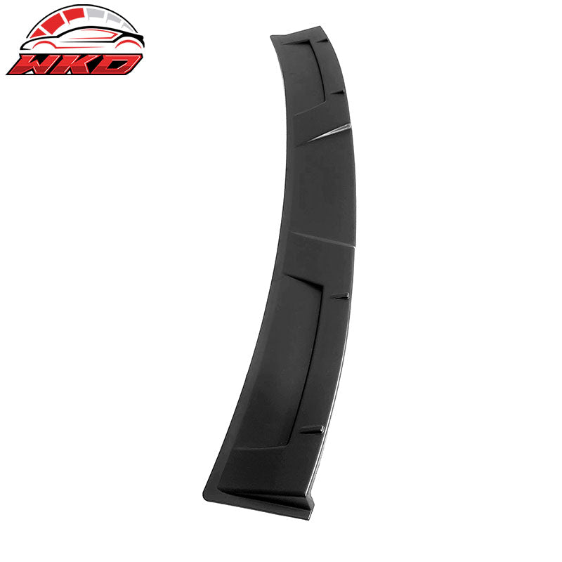Fits 23-26 Honda Accord 11th Gen IKON Style Rear Roof Spoiler ABS Matte Black