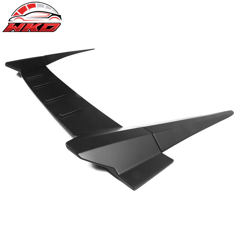 Fits 22-26 Honda Civic 11th Gen Sedan Type R TR Matte Black Rear Roof Spoiler