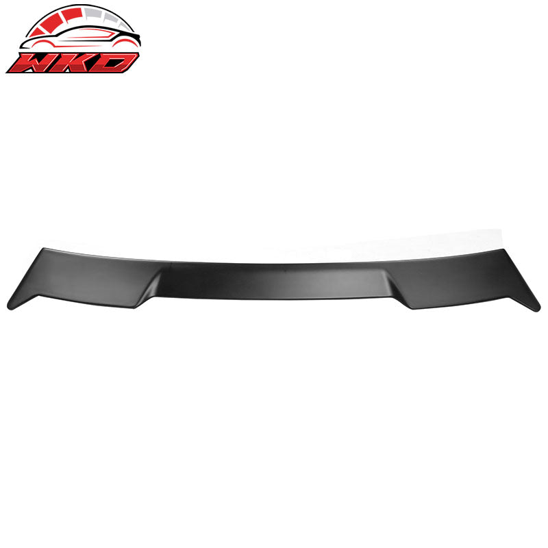 Fits 22-26 Honda Civic Hatchback IKON Style Rear Roof Spoiler ABS Matte Black
