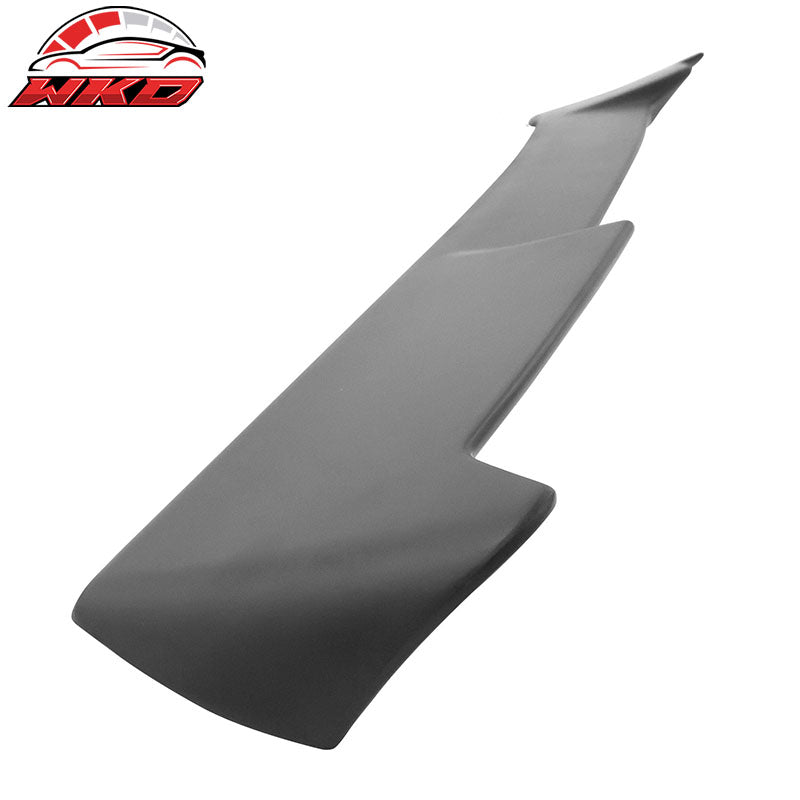 Fits 22-26 Honda Civic Hatchback IKON Style Rear Roof Spoiler ABS Matte Black