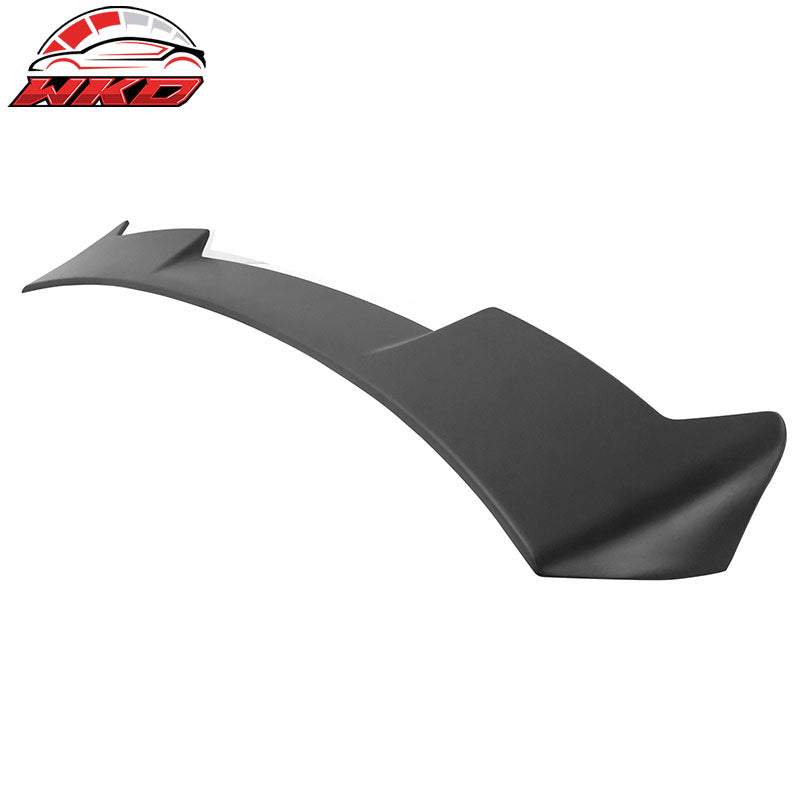 Fits 22-26 Honda Civic Hatchback IKON Style Rear Roof Spoiler ABS Matte Black