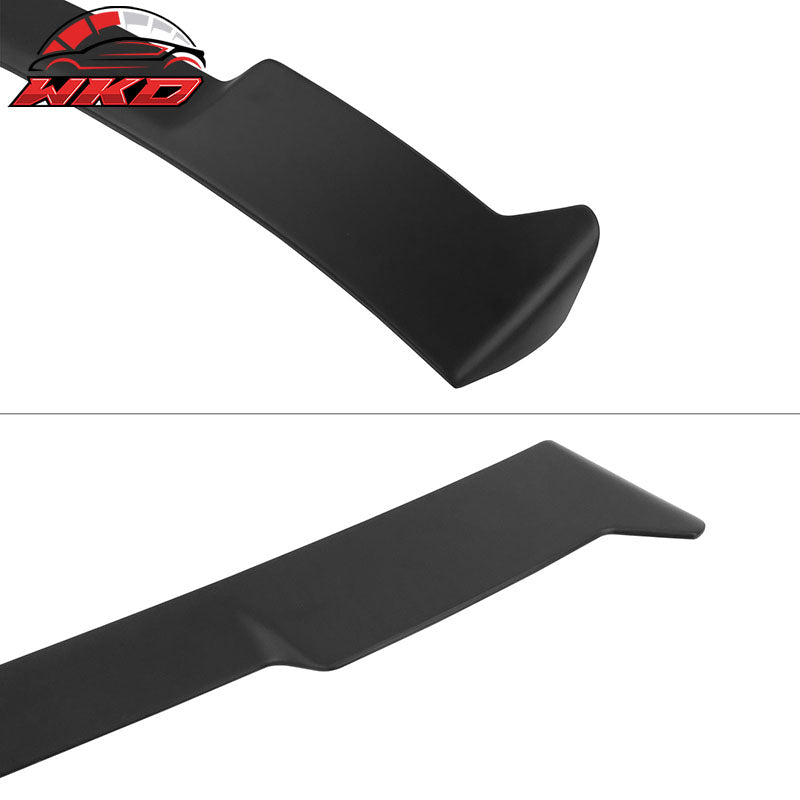 Fits 22-26 Honda Civic Hatchback IKON Style Rear Roof Spoiler ABS Matte Black