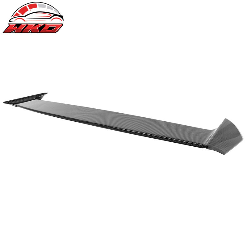 Fits 24-26 Honda Prologue IKON Style Rear Roof Spoiler Carbon Fiber Print ABS