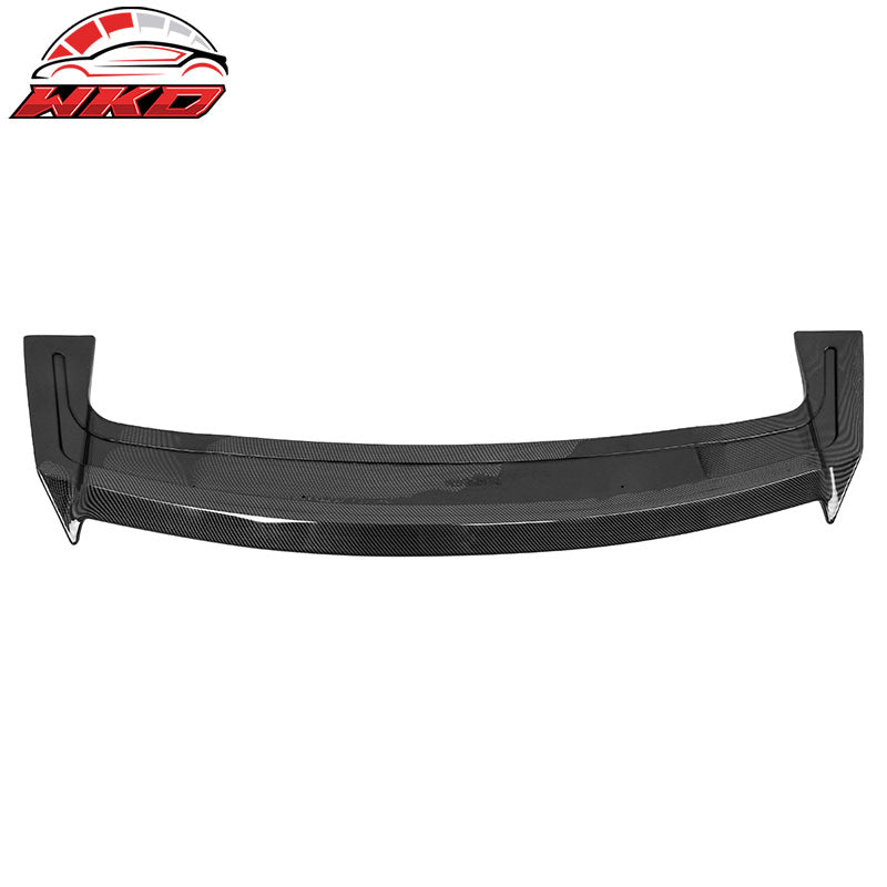 Fits 24-26 Honda Prologue IKON Style Rear Roof Spoiler Carbon Fiber Print ABS