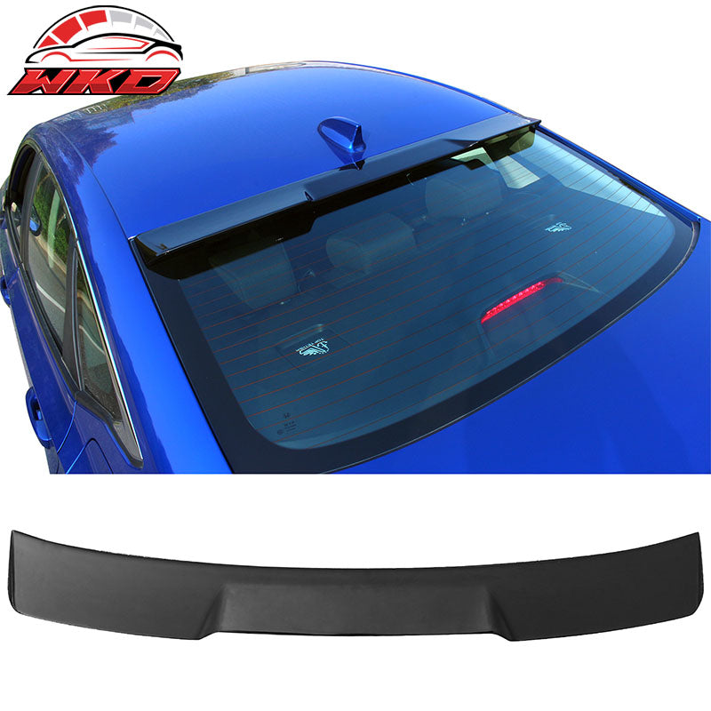 Wholesale 22-26 Honda Civic Sedan 4Dr IKON Style Matte Black Rear Roof Spoiler Wing