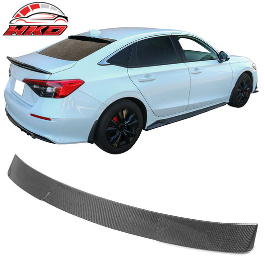 Wholesale 22-26 Honda Civic Sedan IKON Style Carbon Fiber CF Rear Roof Spoiler Wing