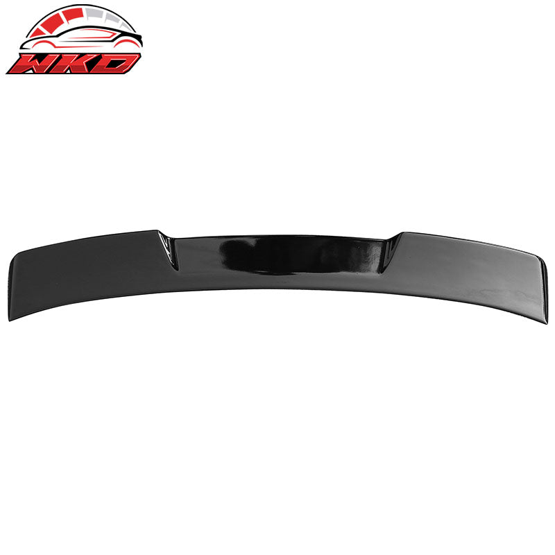 Fits 22-26 Honda Civic Sedan 4Dr IKON Style Gloss Black Rear Roof Spoiler Wing