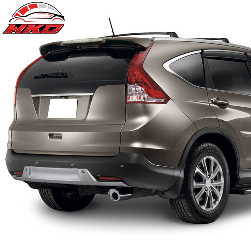 Fits 12-16 Honda CR-V Matte Black OE Factory Style Rear Roof Spoiler Wing ABS