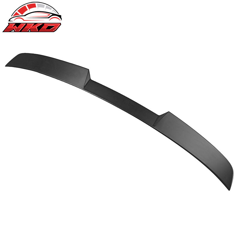 Fits 22-26 Honda Civic 11th Sedan V Style Rear Roof Window Spoiler Unpainted ABS