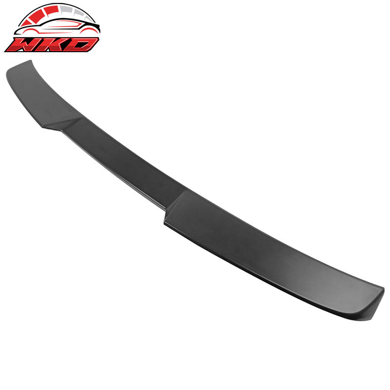 Fits 22-26 Honda Civic 11th Sedan V Style Rear Roof Window Spoiler Unpainted ABS
