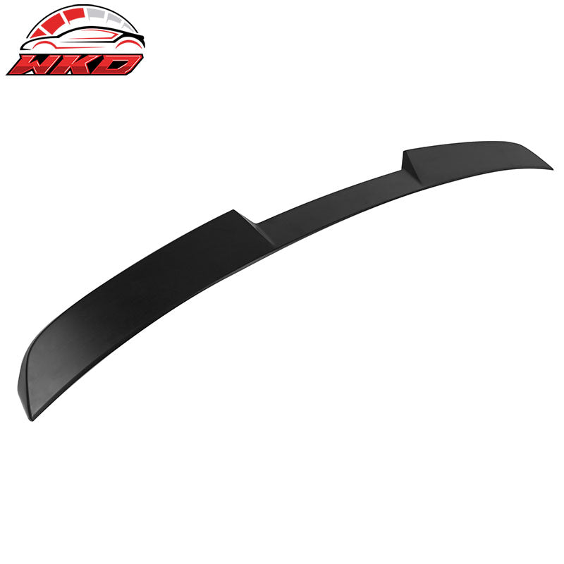 Fits 22-26 Honda Civic 11th Sedan V Style Rear Roof Window Spoiler Unpainted ABS