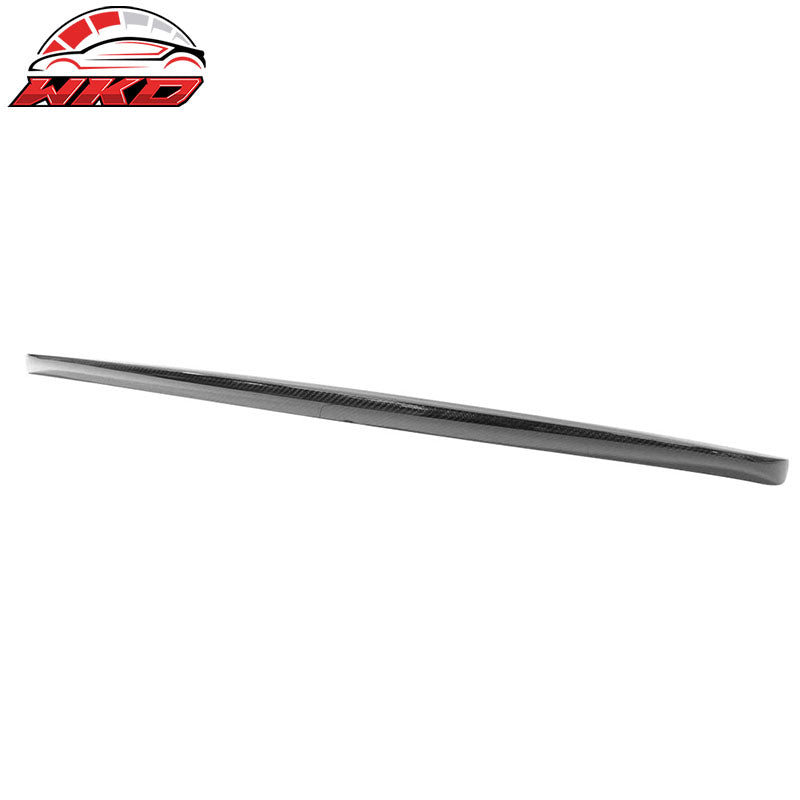 Fits 08-12 Honda Accord Coupe OE Style Rear Trunk Spoiler Lip Matte Carbon Fiber