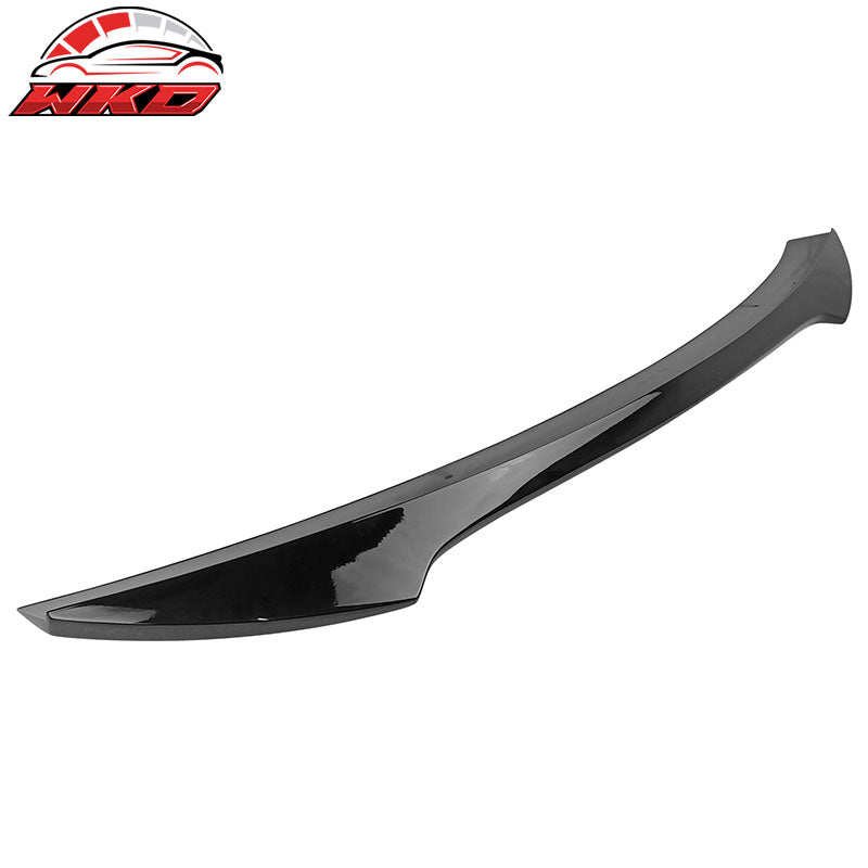 Fits 17-21 Honda Civic 10th Gen Hatchback V Style Gloss Black Rear Trunk Spoiler