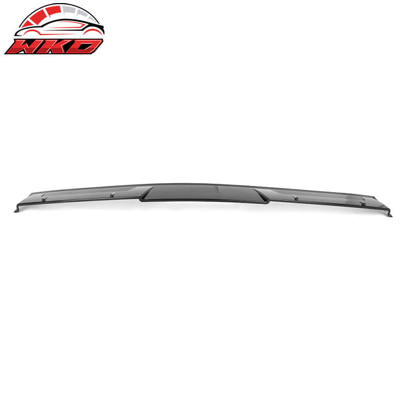 Fits 18-22 Honda Accord Ikon Style Rear Window Roof Spoiler Wing Gloss Black ABS