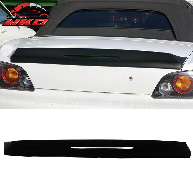 Fits 00-09 Honda S2000 AP1 AP2 TM Style Matte Black Rear Trunk Spoiler Wing FRP