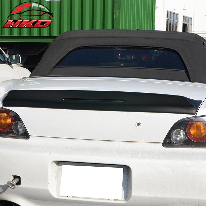 Fits 00-09 Honda S2000 AP1 AP2 TM Style Matte Black Rear Trunk Spoiler Wing FRP