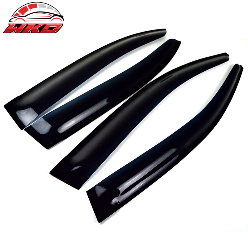 Fits 12-15 Honda Civic USDM Asian Sedan OE Style Window Visors Rain Vent Tape-on