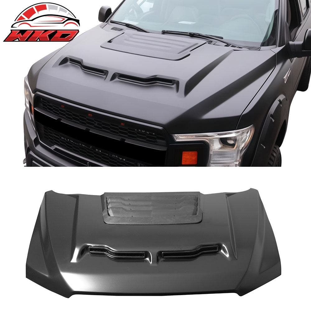 15-20 Ford F-150 Hood Cover Shelby Baja Style Engine Bonnet Scoop Panel | Wholesale