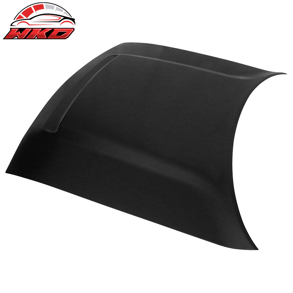 Fits 08-23 Dodge Challenger Demon Style Hood Scoop Air Vent Unpainted - Aluminum