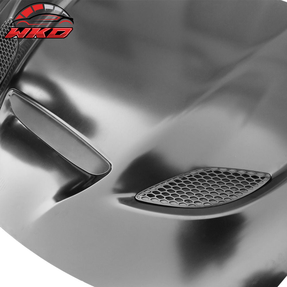 SRT Hellcat Style Aluminum Hood ScoopVent fits 2015-2023 Dodge Charger