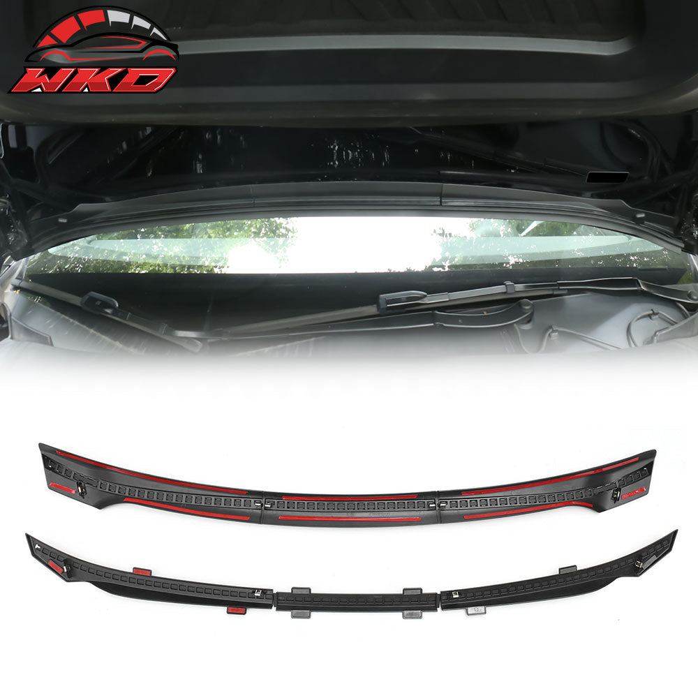 For 20-23 Tesla Model Y Front Trunk Hood Seal Water Retaining Strip Protector PP
