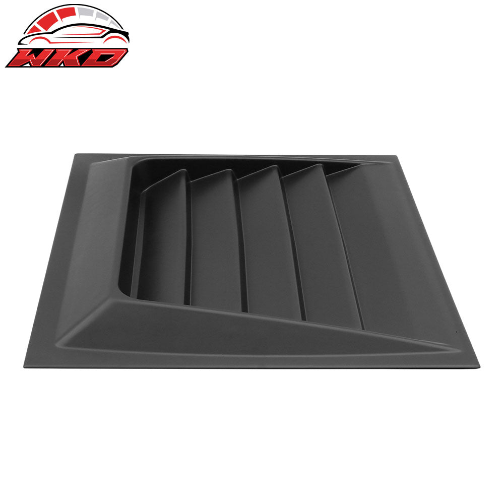 Fits Universal DMAX Style Air Flow Hood Vent Scoop Bonnet Cover Primer Black ABS