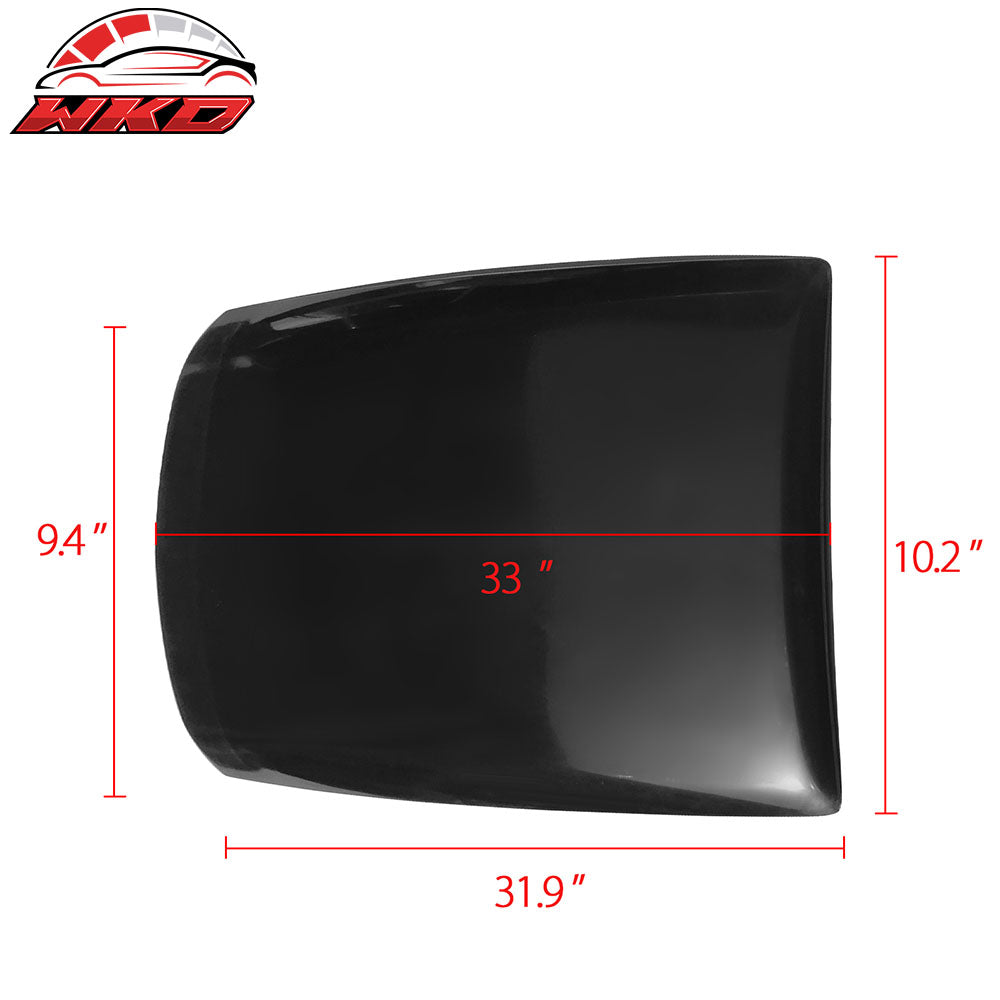 Fits 13-14 Mustang V6 GT Boss Air Hood Vent Scoop Unpainted Black PU