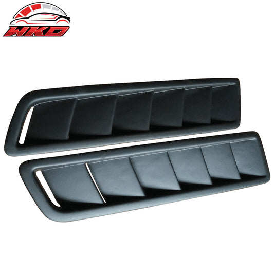 Universal Fitment Air Flow Hood Vent Scoop Bonnet Cover 2PC 20x5 Inch - PP | Wholesale