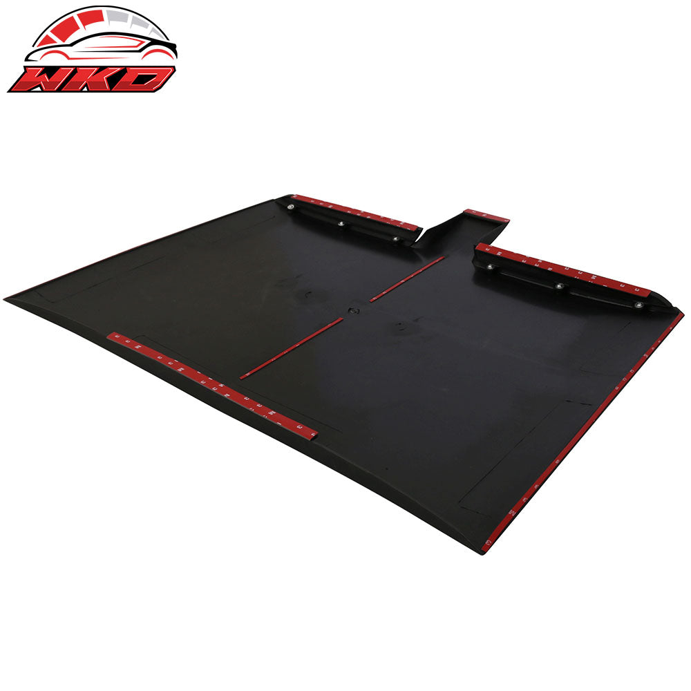 Fits 15-17 Mustang M Type Air Hood Vent Scoop Unpainted Black Polypropylene PP