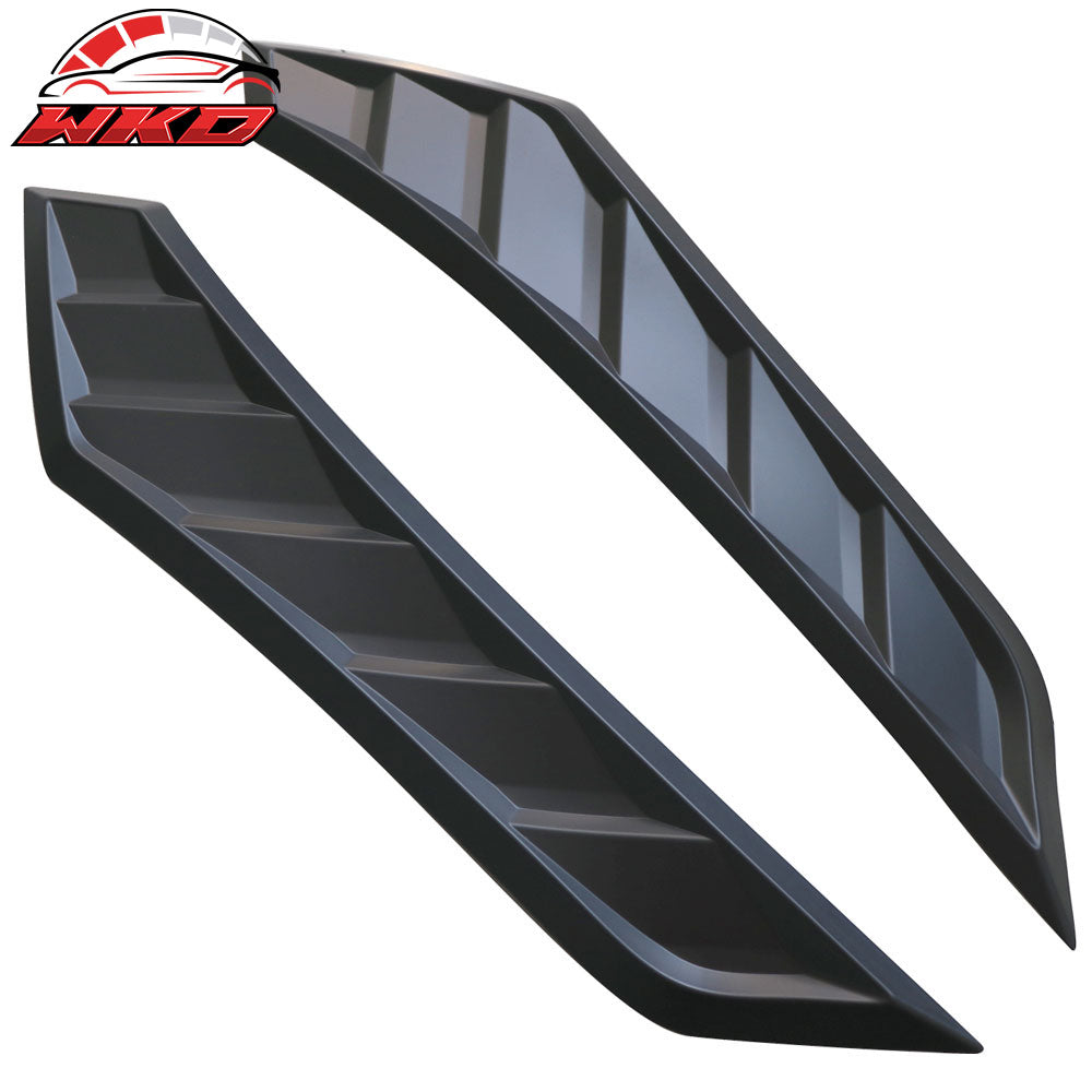 2016-20 Honda Civic 10th Gen Sedan Coupe V2 Hood Vents 2 Pcs Unpainted ABS | Wholesale