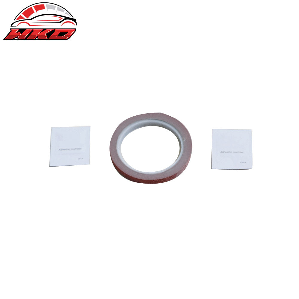 Fits 16-20 Honda Civic 10th Gen Sedan Coupe V2 Hood Vents 2 Pcs Unpainted ABS