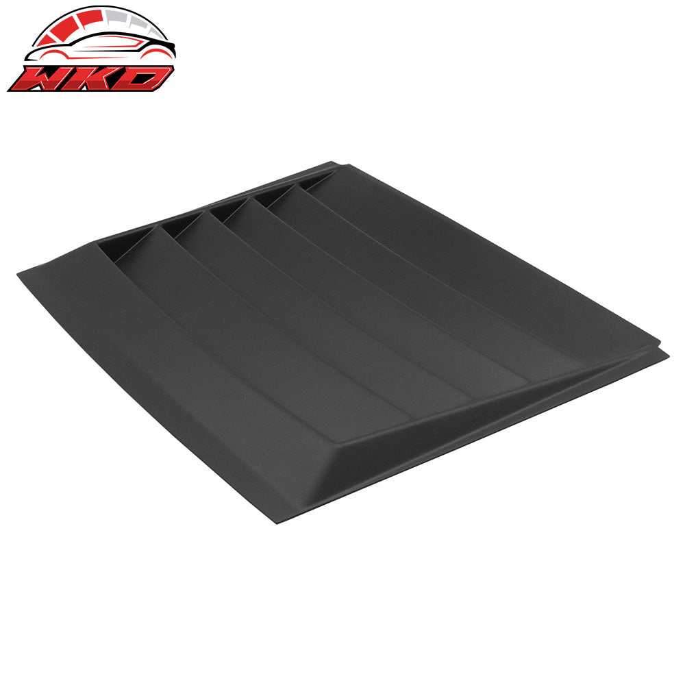 Fits Universal URAS Style Air Flow Hood Vent Scoop Bonnet Cover Primer Black ABS
