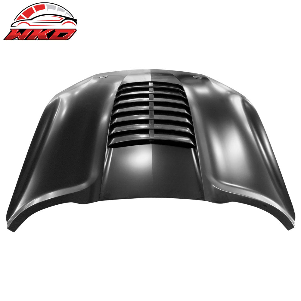 Fits 18-23 Ford Mustang 2Dr GT500 Style Aluminum Front Hood - Unpainted