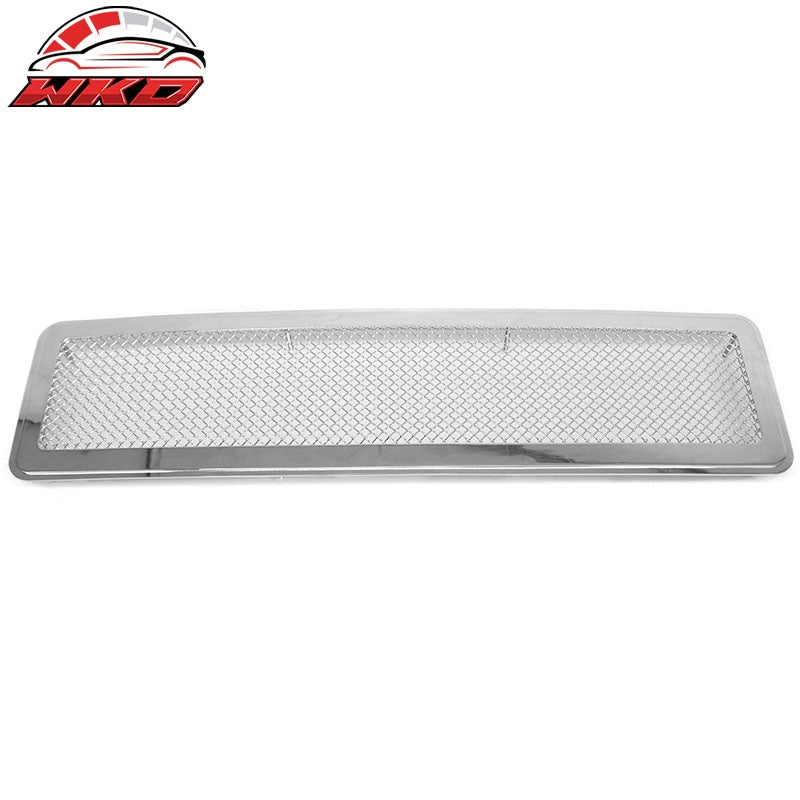 Wholesale 2003-2009 Hummer H2 Mesh Style Front Bumper Grille Chrome Stainless Steel - Wikond Auto
