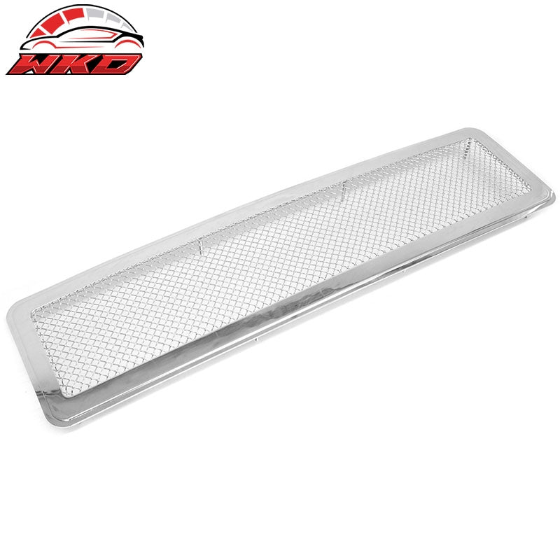 Wholesale 2003-2009 Hummer H2 Mesh Style Front Bumper Grille Chrome Stainless Steel - Wikond Auto