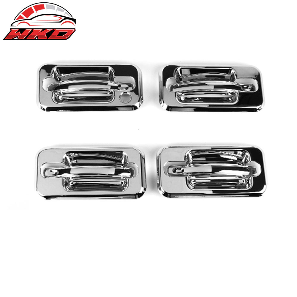 Fits 06-09 Hummer H2 ABS Chrome Door Handle Tail Lamp Mirror Vent Cover License