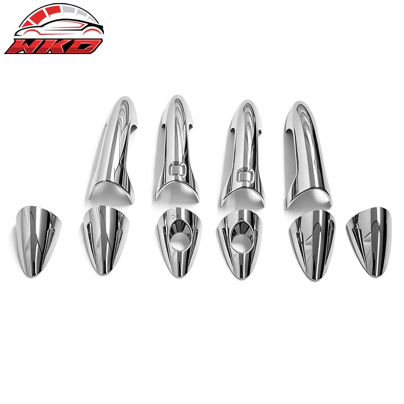 Fits 12-17 Hyundai Accent Door Handle Covers w/ 1 or 2 Key Holes & 2 Smart Keys