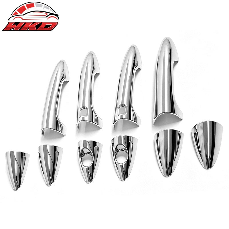 Fits 12-17 Hyundai Accent Door Handle Covers w/ 1 or 2 Key Holes & 2 Smart Keys