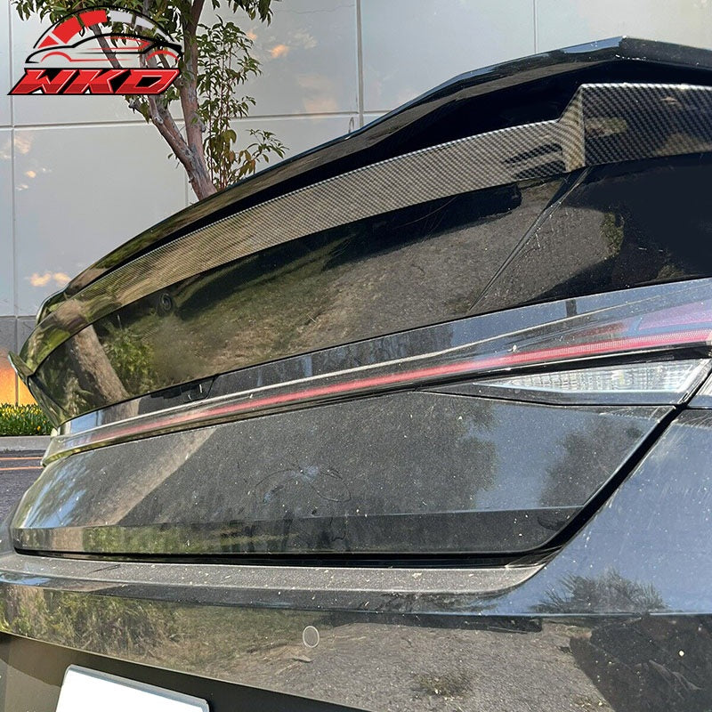 Wholesale 21-26 Hyundai Elantra M4 Carbon Fiber Style Trunk Spoiler - Wikond Auto