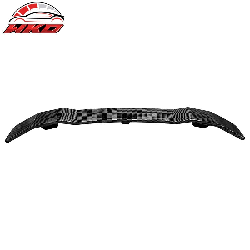 Fits 21-26 Hyundai Elantra N Style Trunk Spoiler Wing Lid Carbon Fiber Print ABS