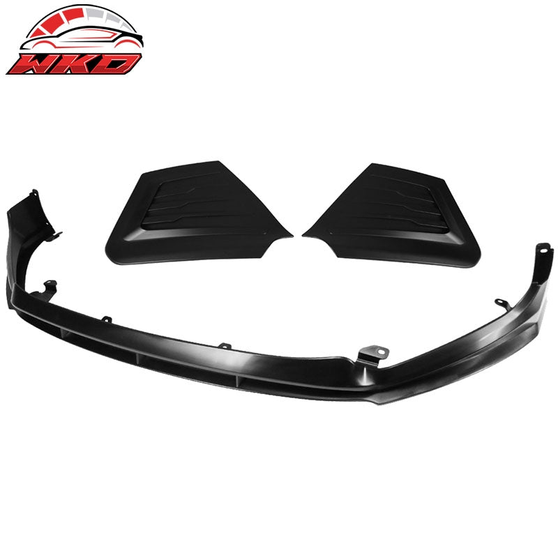 Fits 17-18 Hyundai Elantra SPW Style Front Bumper Lip PP
