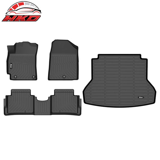 Wholesale 17-20 Hyundai Elantra TPE All Weather Waterproof 3D Floor + Trunk Mats - Wikond Auto