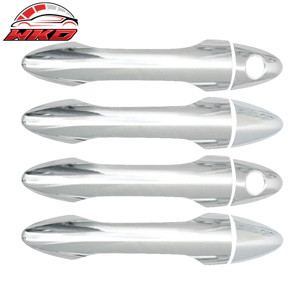 Wholesale 11-16 Hyundai Elantra 4DR Door Handle Cover Cap W/1-or-2-Keyhole Chrome