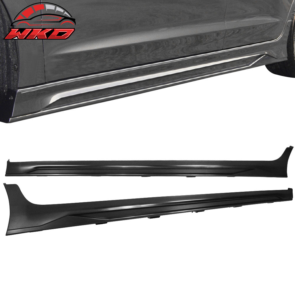 Fits 17-18 Hyundai Elantra SPW Style Side Skirts Extension PP Rocker Panel Pair