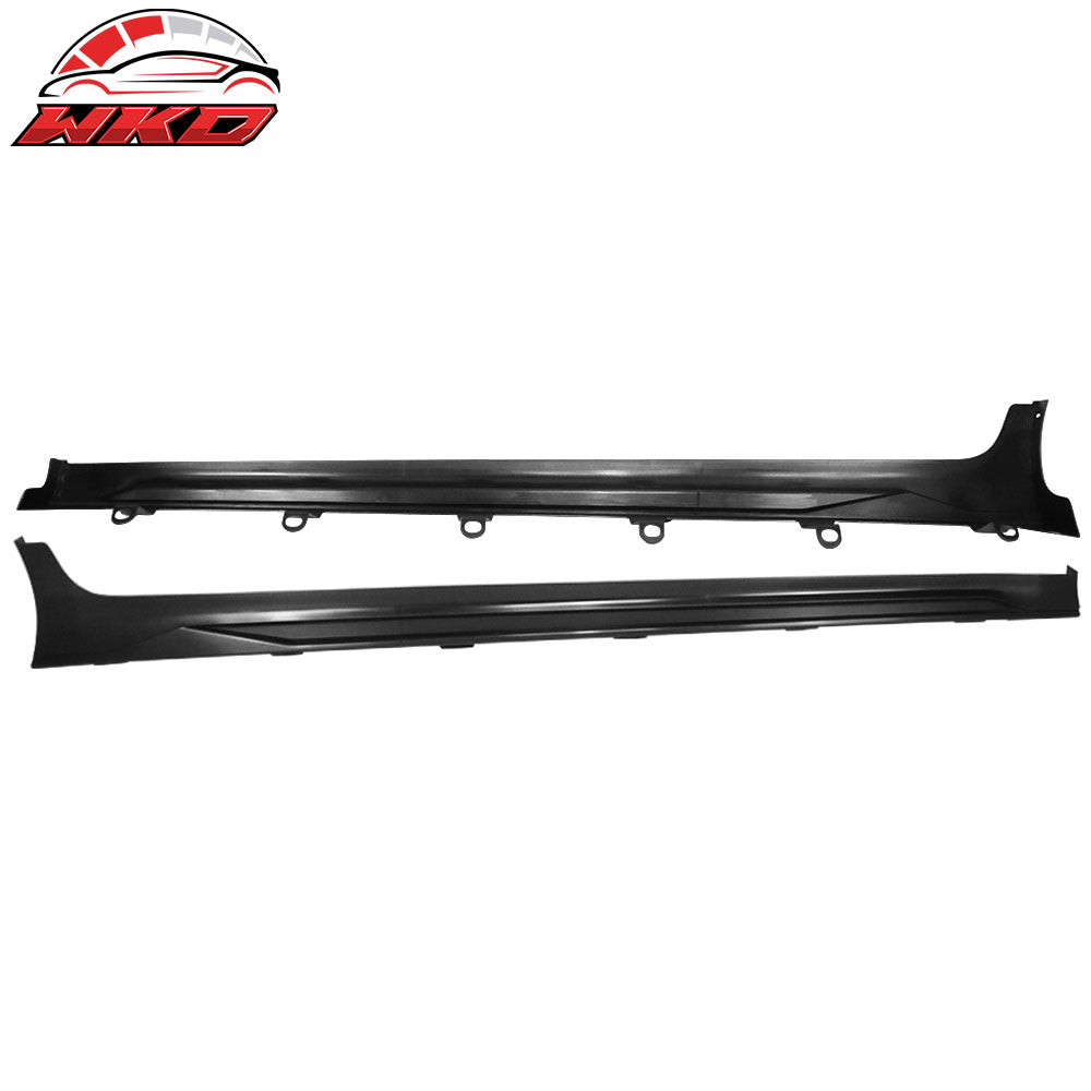 Fits 17-18 Hyundai Elantra SPW Style Side Skirts Extension PP Rocker Panel Pair