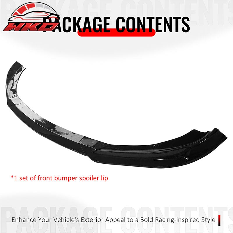 Wholesale 13-16 Hyundai Genesis Coupe KS PP Front Bumper Lip Chin Spoiler Gloss Black - Wikond Auto